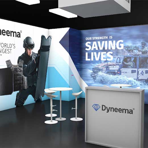 Dyneema booth