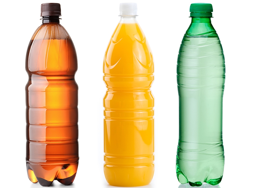 Three bottles